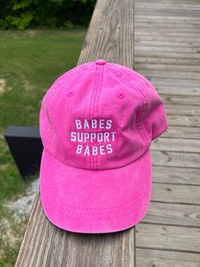 Babes Support Babes Pink Baseball Cap
